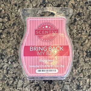 Scentsy Pink Wax Bar - Bring Back My Bar Buckleberry